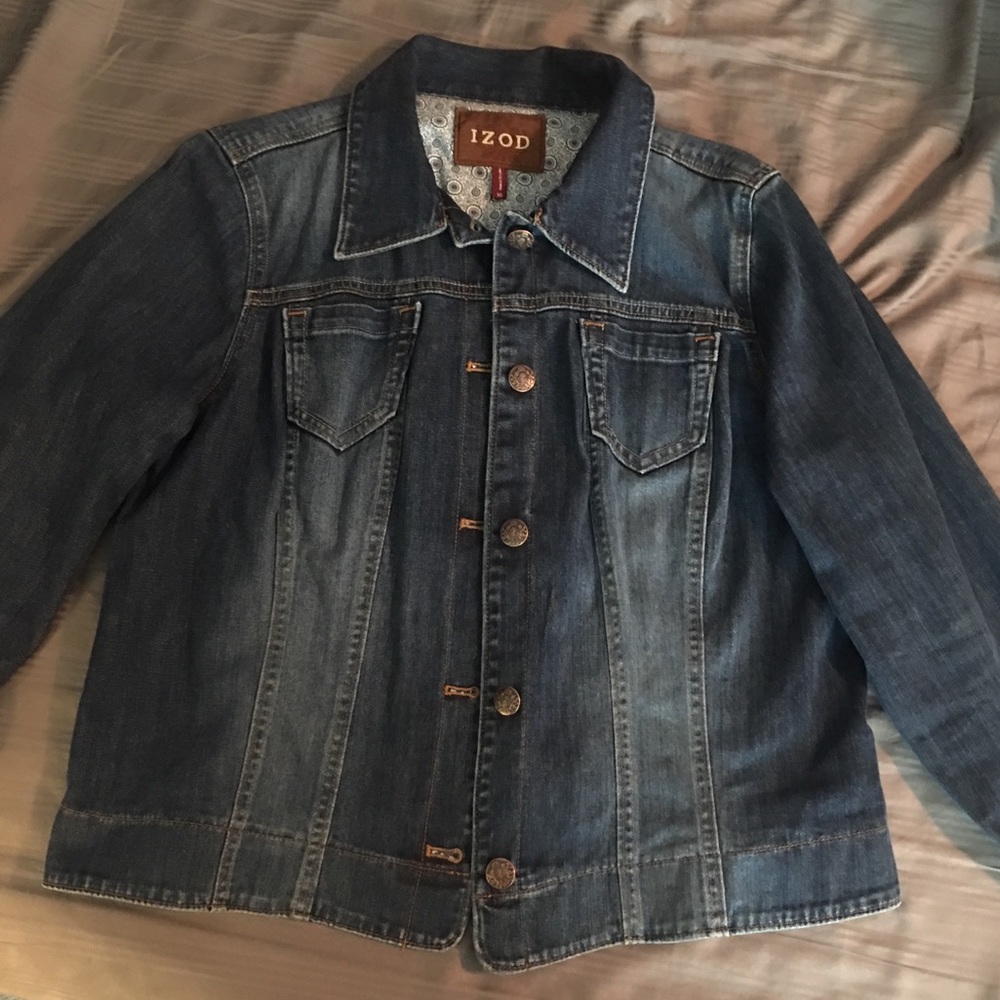 IZOD Jean jacket!